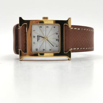 Hermès - H watch - Femme - 1990-1999, Nieuw