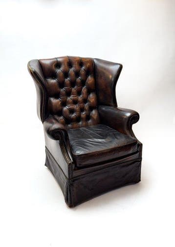 Fauteuil - Leder - Chesterfield