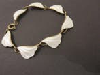 Zonder minimumprijs - Armband Emaille op zilver