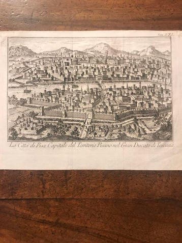 Thomas Salmon - La città di Pisa Capitale del Territorio