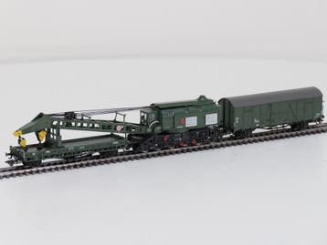 Schaal H0 Märklin 49571 kraan met stoomaandrijving type 0.., Wisselstroom, Overige typen, Ophalen of Verzenden, Zo goed als nieuw
