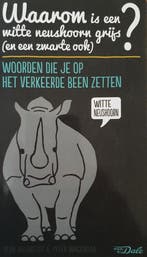 Waarom is een witte neushoorn grijs (en een zwarte ook)?, Verzenden, Zo goed als nieuw, Heidi Aalbrecht