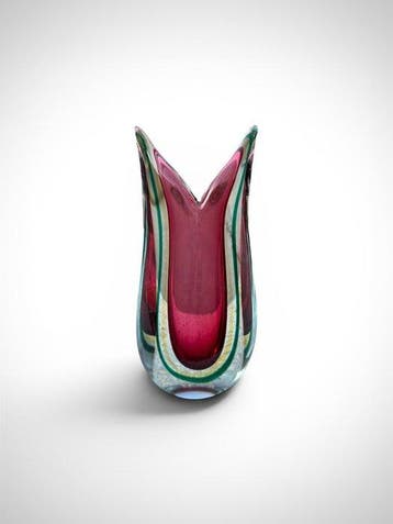 Vase - Verre de Murano - Verre immergé