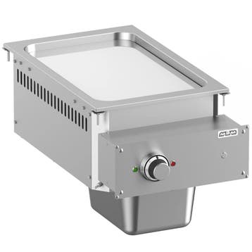 Inbouw Bak-/Grillplaat | DROP-IN | Elektrisch | Glad, Verzenden, Nieuw in verpakking