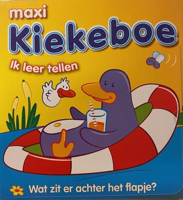 Maxi kiekeboe Tellen 9789462443259, Verzenden
