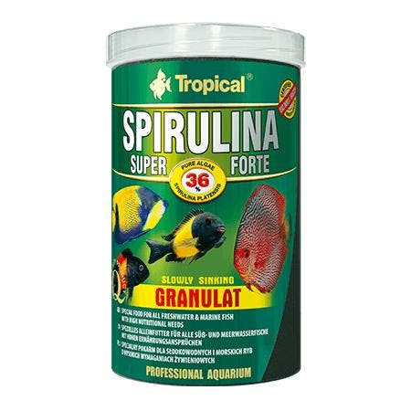 Tropical Spirulina Super Forte Granulaat 36% - 1000ml., Dieren en Toebehoren, Vissen | Aquariumvissen
