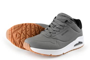 Skechers Sneakers in maat 43 Grijs, Overige kleuren, Verzenden, Zo goed als nieuw, Skechers