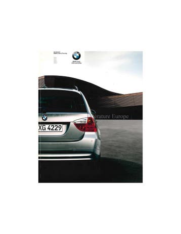 2005 BMW 3 SERIE TOURING BROCHURE NEDERLANDS