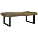 Salontafel MDF/ijzer - Tweede kansje, OP = OP!, Huis en Inrichting, Tafels | Salontafels, 100 tot 150 cm, Verzenden, 50 tot 100 cm