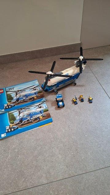 Lego Set - 4439 - City - Police Heavy-Lift Helicopter, Nieuw