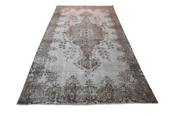 Grijs vintage - Vloerkleed - 285 cm - 160 cm - met