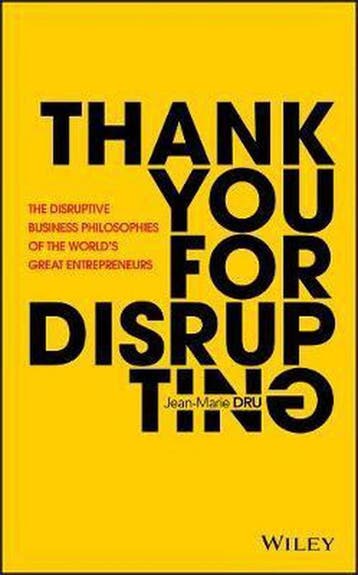 Thank You For Disrupting 9781119575658 Jean-Marie Dru, Verzenden, Gelezen, Jean-Marie Dru