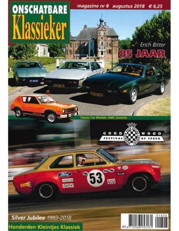2018 ONSCHATBARE KLASSIEKER MAGAZINE 08 NEDERLANDS, Ophalen of Verzenden, Nieuw