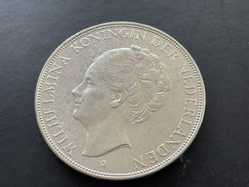 Nederland. Wilhelmina. 2 1/2 Gulden 1939 (Zonder