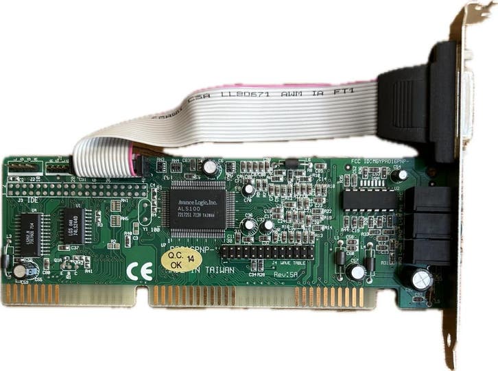 Advance Logic ALS100 ISA Sound Card, Computers en Software, Overige Computers en Software, Verzenden