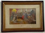 Alfredo Del Sordo (1905–1961) - Scena di Cafè Chantant