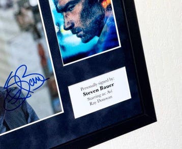 Ray Donovan - Steven Bauer (Avi) Premium Framed, signed +, Nieuw