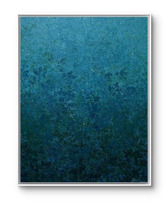 Mara. J XL - Sapphire Nightfall, Antiek en Kunst, Kunst | Schilderijen | Modern