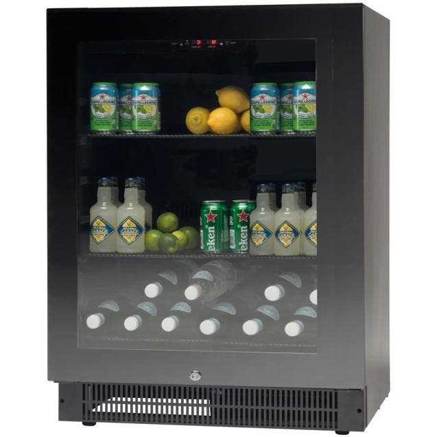 Koelkast | 164L | Zwart | +2°C/+10°C | Geforceerd |, Zakelijke goederen, Horeca | Keukenapparatuur, Nieuw in verpakking, Verzenden