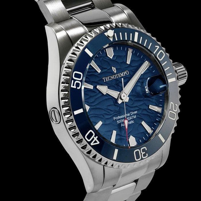 Tecnotempo - Automatic Professional Diver 500M / 50ATM -, Handtassen en Accessoires, Horloges | Heren
