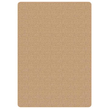 vidaXL Tapijt met latex onderkant 160x230 cm jute natuurlijk, Verzenden, Nieuw