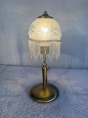 Honsel Leuchten - Lampe de table - Métal, Verre, Plastique,, Antiquités & Art