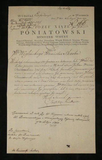 Maréchal dEmpire Prince Joseph Poniatowski - Exceptionnelle, Nieuw