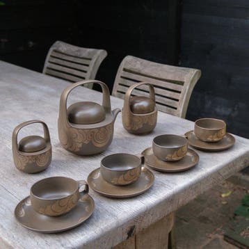 Rosenthal - Koffie- en theeservies (7) - Kaari of Sienna