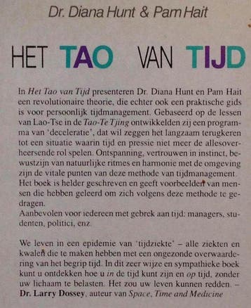 TAO VAN TIJD 9789061343608 Hunt, Boeken, Verzenden, Gelezen, Hunt