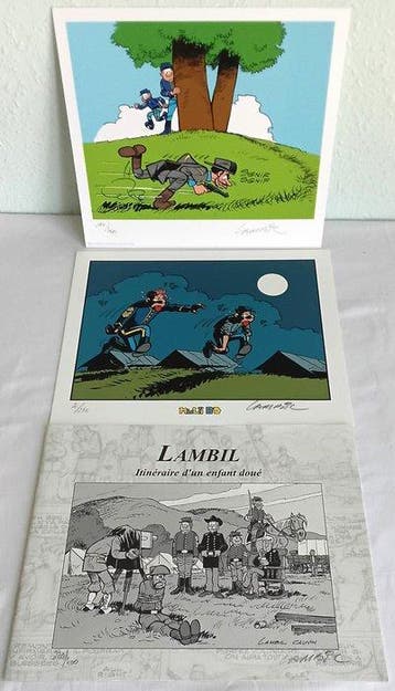 Les Tuniques Bleues - Lambil, itinéraire dun enfant doué +