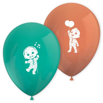 Cocomelon Ballonnen 8st, Verzenden, Nieuw