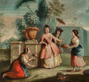 Domenico Pecchio (1687-1760), Attributed to - Rustic Scene