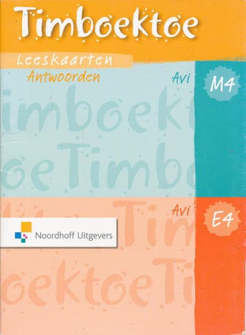 Timboektoe Antwoorden leeskaarten M4/E4, Boeken, Verzenden, Nieuw