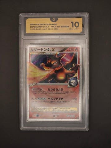 Pokémon - 1 Graded card - Charizard Charizard Half Deck #002, Hobby en Vrije tijd, Verzamelkaartspellen | Pokémon, Nieuw