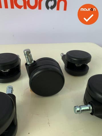 Set Herman Miller Mirra bureaustoel wielen - zacht (5 stuks), Ophalen of Verzenden, Stoel