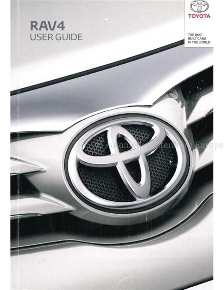 2015 TOYOTA RAV4 INSTRUCTIEBOEKJE ENGELS, Auto diversen, Handleidingen en Instructieboekjes