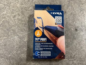 Veiling - 23x Lyra merkkrijt blauw 12-pack, Bricolage & Construction
