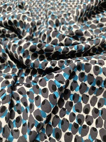 B243 - 600 x 140 cm - Favolosa 100% pura seta di Como -
