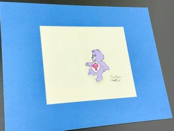 DIC - Kleurmodel-cel gesigneerd door animatoren! - Care, Cd's en Dvd's, Nieuw in verpakking