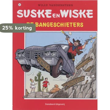 De bangeschieters / Suske en Wiske / 291 9789002218804, Verzenden, Gelezen, Willy Vandersteen