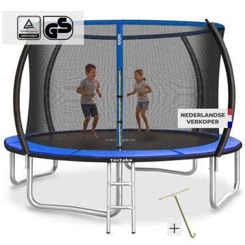 Trampoline Jumpy met veiligheidsnet - 305 cm, Kinderen en Baby's, Speelgoed | Buiten | Trampolines, Verzenden, Nieuw