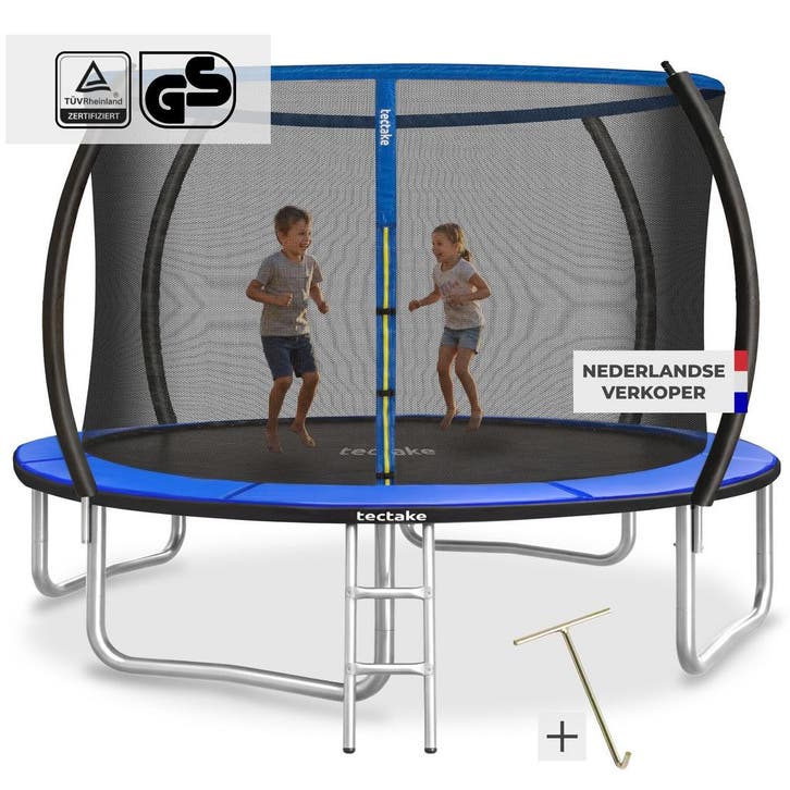 Trampoline Jumpy met veiligheidsnet - 305 cm, Kinderen en Baby's, Speelgoed | Buiten | Trampolines, Verzenden