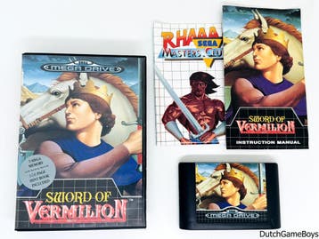 Sega Megadrive - Sword Of Vermillion, Games en Spelcomputers, Games | Sega, Verzenden, Gebruikt