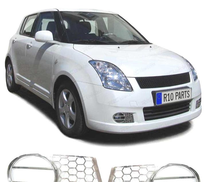 GRILLE ANTIBROUILLARD SUZUKI SWIFT MZ EZ 05-08 CHROMÉ, Autos : Pièces & Accessoires, Carrosserie & Tôlerie, Envoi