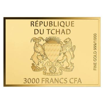 1/1000 Troy Ounce - Goud .999 - 1/1000 oz 999 Fine Gold 3000, Postzegels en Munten