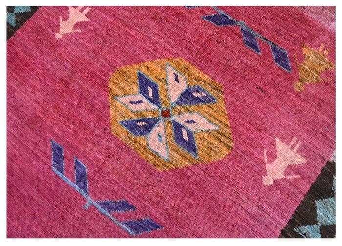 Afghaans TRIBAL - Vloerkleed - 200 cm - 140 cm, Maison & Meubles, Ameublement | Tapis & Moquettes