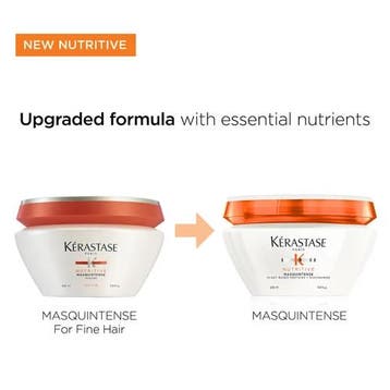 Kérastase Nutritive Masquintense (Haarmasker), Verzenden, Nieuw, Gel, Wax, Haarlak of Mousse