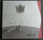 San Marino. Year Set (BU) 2007/2008 (2 sets) (Zonder