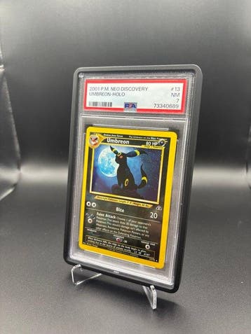 Pokémon - 1 Graded card - Umbreon 13 Holo - PSA 7 - WOTC -, Nieuw