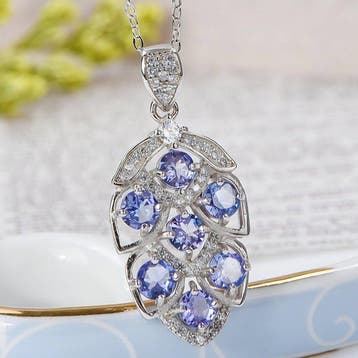 Zonder minimumprijs - Ketting met hanger - 18 karaat Zilver,